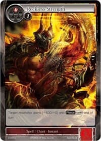 Reckless Strength - The Shaft of Light of Valhalla - Force of Will card