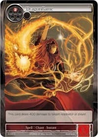 Dragonflame - The Shaft of Light of Valhalla - Force of Will card