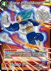Surprise Attack SSB Vegeta - Cross Spirits - Dragon Ball Super: Masters card