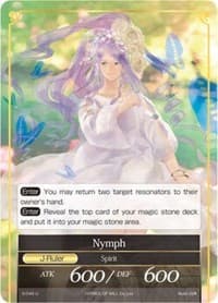Lailah, the Maiden of the Fountain // Nymph (J) - The Shaft of Light of Valhalla - Force of Will card
