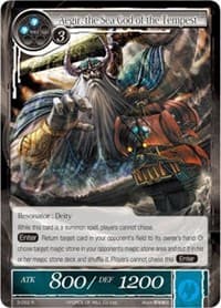Aegir, the Sea God of the Tempest - The Shaft of Light of Valhalla - Force of Will card
