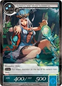 Tethys, the Wise Goddess - The Shaft of Light of Valhalla - Force of Will card