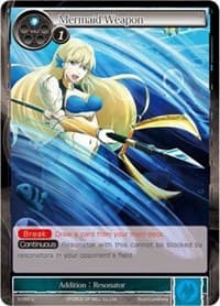 Mermaid Weapon - The Shaft of Light of Valhalla - Force of Will card