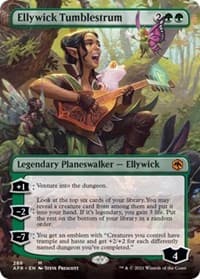 Ellywick Tumblestrum (Borderless) - Adventures in the Forgotten Realms - Magic: The Gathering card