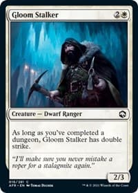 Gloom Stalker - Adventures in the Forgotten Realms - Magic: The Gathering card