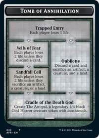 Tomb of Annihilation // The Atropal Double-Sided Token - Adventures in the Forgotten Realms - Magic: The Gathering card