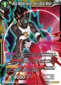 Black Masked Saiyan, Spirit Boost Minion - Cross Spirits - Dragon Ball Super: Masters card