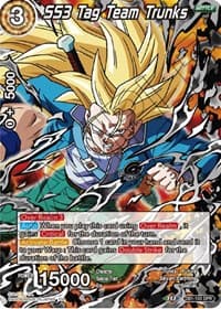 SS3 Tag Team Trunks (Non-Holo) - Cross Spirits - Dragon Ball Super: Masters card