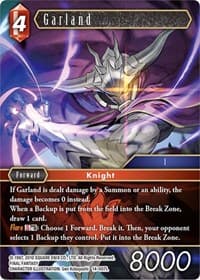 Garland - Opus XIV: Crystal Abyss - Final Fantasy TCG card