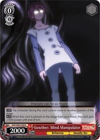 Gowther: Mind Manipulator - The Seven Deadly Sins - Weiss Schwarz card