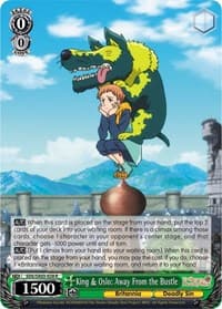 King & Oslo: Away From the Bustle - The Seven Deadly Sins - Weiss Schwarz card