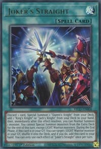 Joker's Straight - King's Court - YuGiOh card