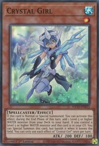 Crystal Girl - King's Court - YuGiOh card