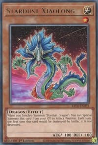 Stardust Xiaolong - King's Court - YuGiOh card