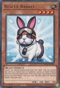 Rescue Rabbit - King's Court - YuGiOh card