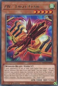 ZW - Eagle Claw - King's Court - YuGiOh card