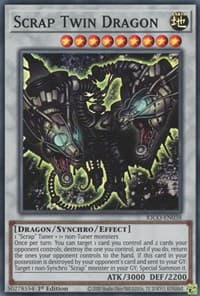 Scrap Twin Dragon - King's Court - YuGiOh card