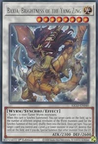 Baxia, Brightness of the Yang Zing - King's Court - YuGiOh card