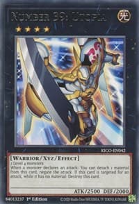 Number 39: Utopia - King's Court - YuGiOh card