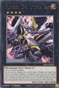 Number C39: Utopia Ray - King's Court - YuGiOh card