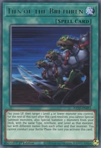 Ties of the Brethren - King's Court - YuGiOh card