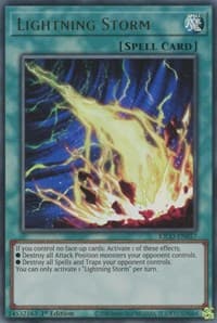 Lightning Storm - King's Court - YuGiOh card