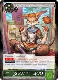 Caith Sith Roun, the Weaver of Miracles - The Shaft of Light of Valhalla - Force of Will card