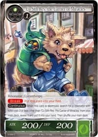 Cu Sith Rey, the Carrier of Miracles - The Shaft of Light of Valhalla - Force of Will card