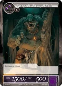 Cyclops, the One-eyed Giant - The Shaft of Light of Valhalla - Force of Will card
