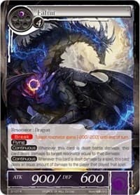 Fafnir - The Shaft of Light of Valhalla - Force of Will card