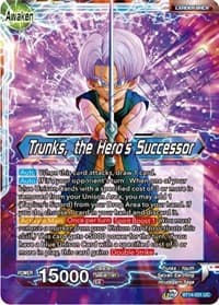 Trunks // Trunks, the Hero's Successor - Cross Spirits - Dragon Ball Super: Masters card