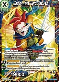 Tapion, the Hero Revived - Cross Spirits - Dragon Ball Super: Masters card