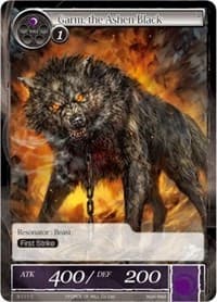 Garm, the Ashen Black - The Shaft of Light of Valhalla - Force of Will card