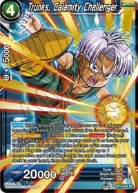 Trunks, Calamity Challenger - Cross Spirits - Dragon Ball Super: Masters card