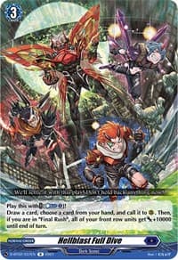 Hellblast Full Dive - D-BT02: A Brush with the Legends - Cardfight Vanguard card