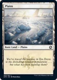 Plains (262) - Adventures in the Forgotten Realms - Magic: The Gathering card