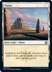 Plains (263) - Adventures in the Forgotten Realms - Magic: The Gathering card
