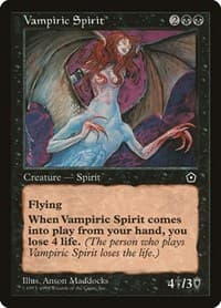 Vampiric Spirit - Portal Second Age - Magic: The Gathering card