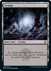 Swamp (270) - Adventures in the Forgotten Realms - Magic: The Gathering card