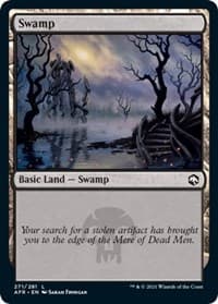Swamp (271) - Adventures in the Forgotten Realms - Magic: The Gathering card