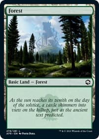 Forest (278) - Adventures in the Forgotten Realms - Magic: The Gathering card