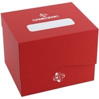 GameGenic Side Holder Deck Box XL - Red (Holds 100+) - GameGenic Deck Boxes - Deck Boxes card