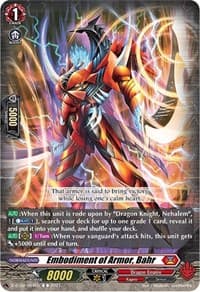 Embodiment of Armor, Bahr - D-BT02: A Brush with the Legends - Cardfight Vanguard card