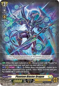 Phantom Blaster Dragon - D-BT02: A Brush with the Legends - Cardfight Vanguard card