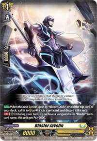 Blaster Javelin - D-BT02: A Brush with the Legends - Cardfight Vanguard card
