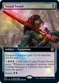 Vorpal Sword - Buy-A-Box Promos - Magic: The Gathering card
