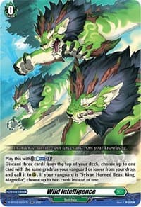 Wild Intelligence - D-BT02: A Brush with the Legends - Cardfight Vanguard card