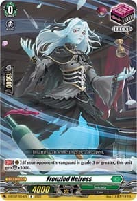 Frenzied Heiress - D-BT02: A Brush with the Legends - Cardfight Vanguard card