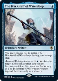 The Blackstaff of Waterdeep - Adventures in the Forgotten Realms - Magic: The Gathering card