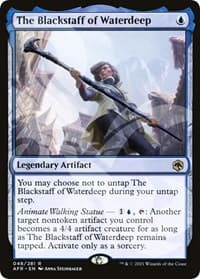 The Blackstaff of Waterdeep - AFR Ampersand Promos - Magic: The Gathering card